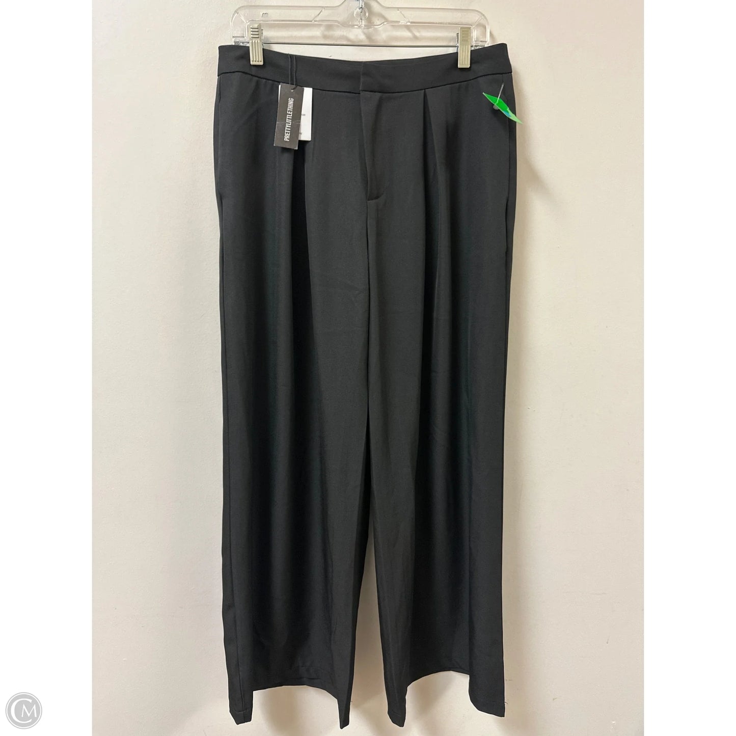 Pants Wide Leg By Pretty Little Thing In Black, Size: 6