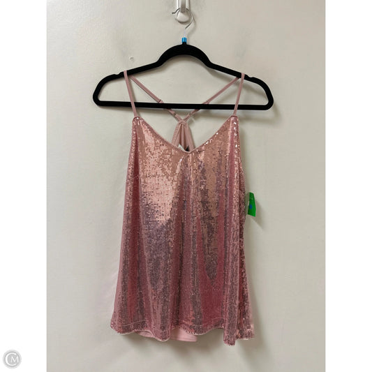Top Sleeveless By Grace Karin In Pink, Size: L