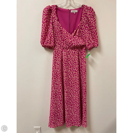 Dress Casual Midi By Wayf In Pink, Size: Xs