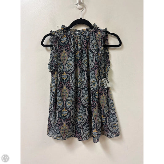 Top Sleeveless By Gap In Navy, Size: Xs