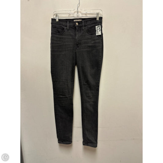 Jeans Skinny By Madewell In Grey Denim, Size: 4