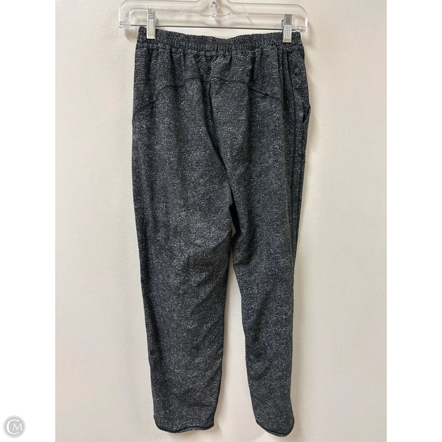 Athletic Pants By Lululemon In Black & White, Size: 4