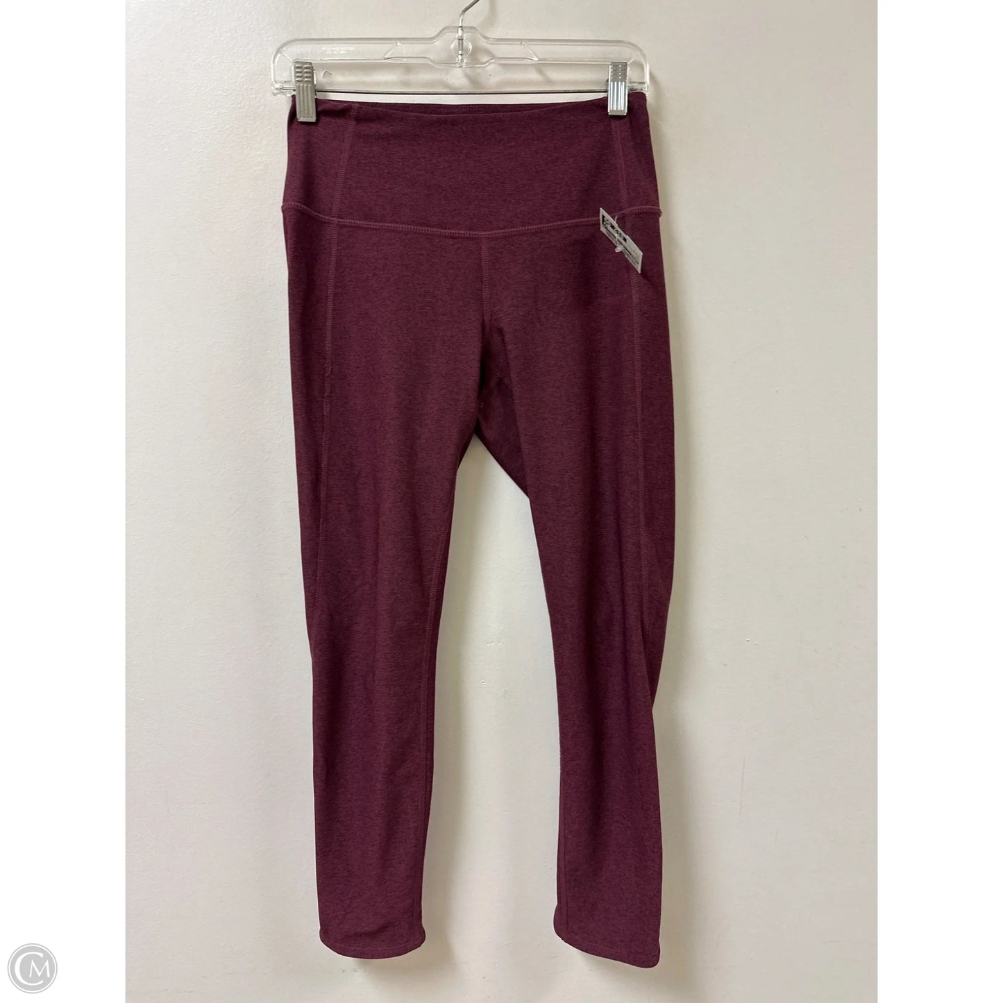 Athletic Leggings By Zella In Red, Size: S