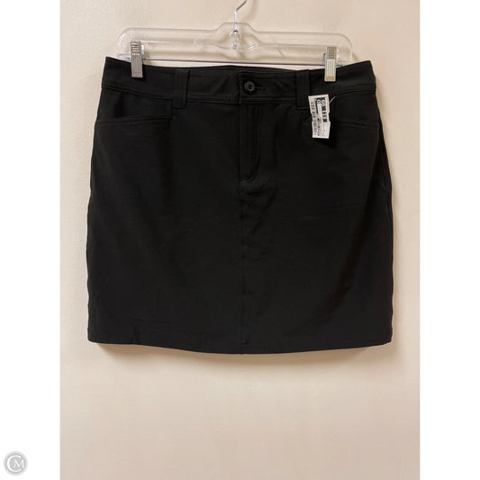 Athletic Skort By Eddie Bauer In Black, Size: 6