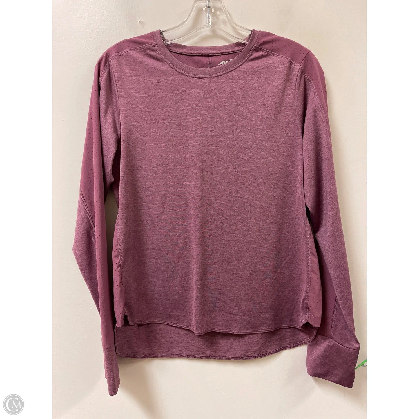 Athletic Top Long Sleeve Crewneck By Avia In Purple, Size: S