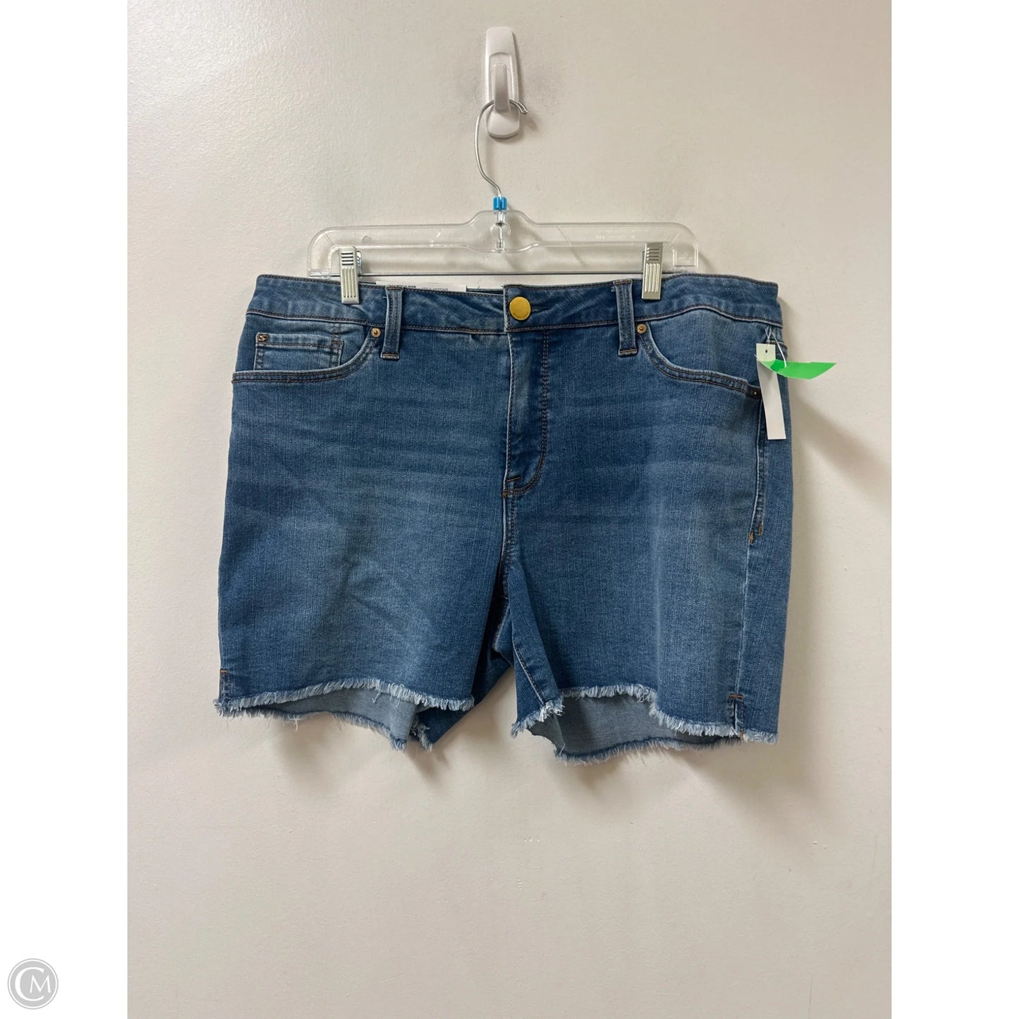 Shorts By Seven 7 In Blue Denim, Size: 16