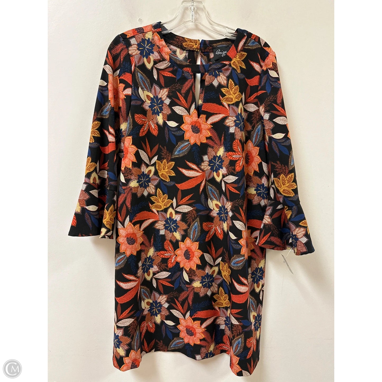Dress Casual Short By Eci In Floral Print, Size: M