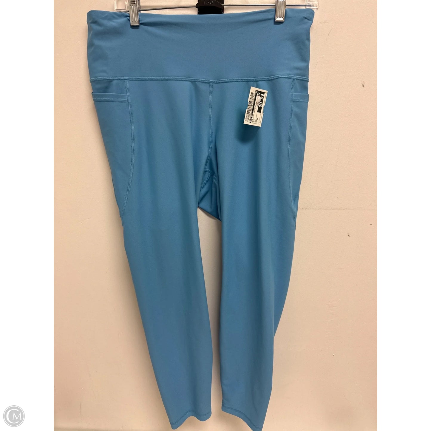 Athletic Leggings By Old Navy In Blue, Size: Xl