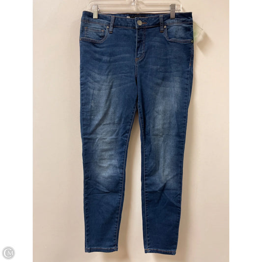 Jeans Skinny By Kut In Blue Denim, Size: 12