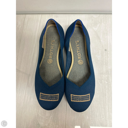 Shoes Flats By Rothys In Blue, Size: 9.5