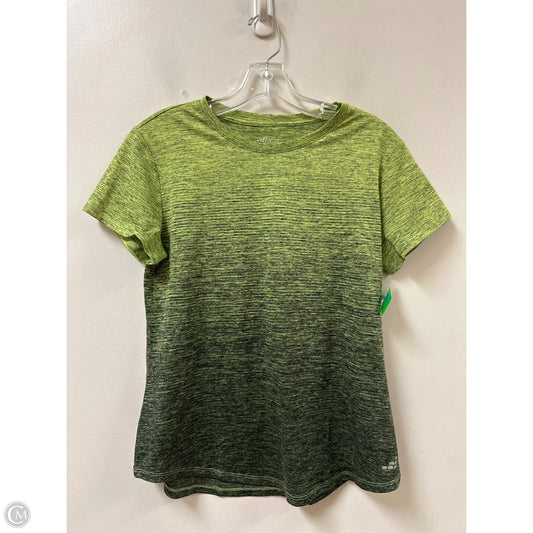 Athletic Top Short Sleeve By Bcg In Green, Size: M