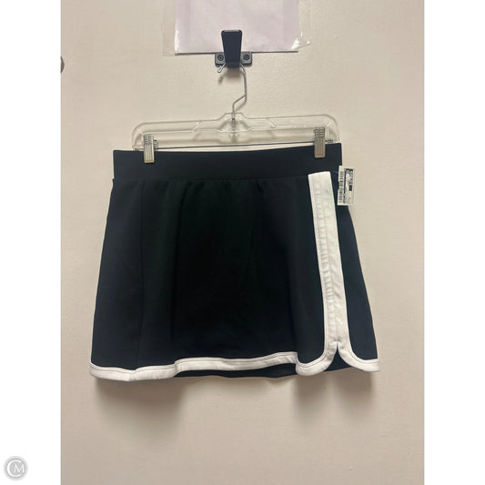 Athletic Skort By Joy Lab In Black & White, Size: M