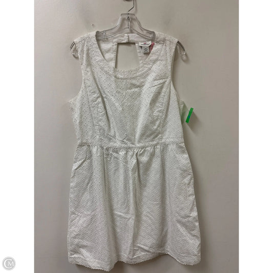 Dress Casual Short By Vineyard Vines In White, Size: Xl