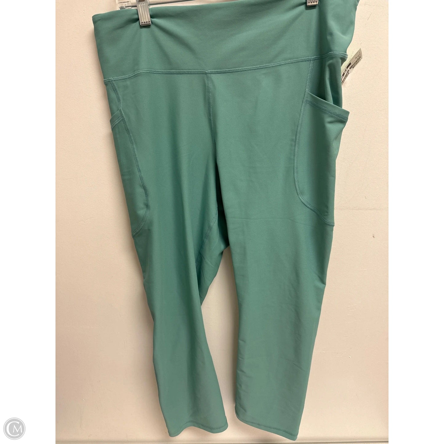 Athletic Leggings By Old Navy In Blue, Size: Xl