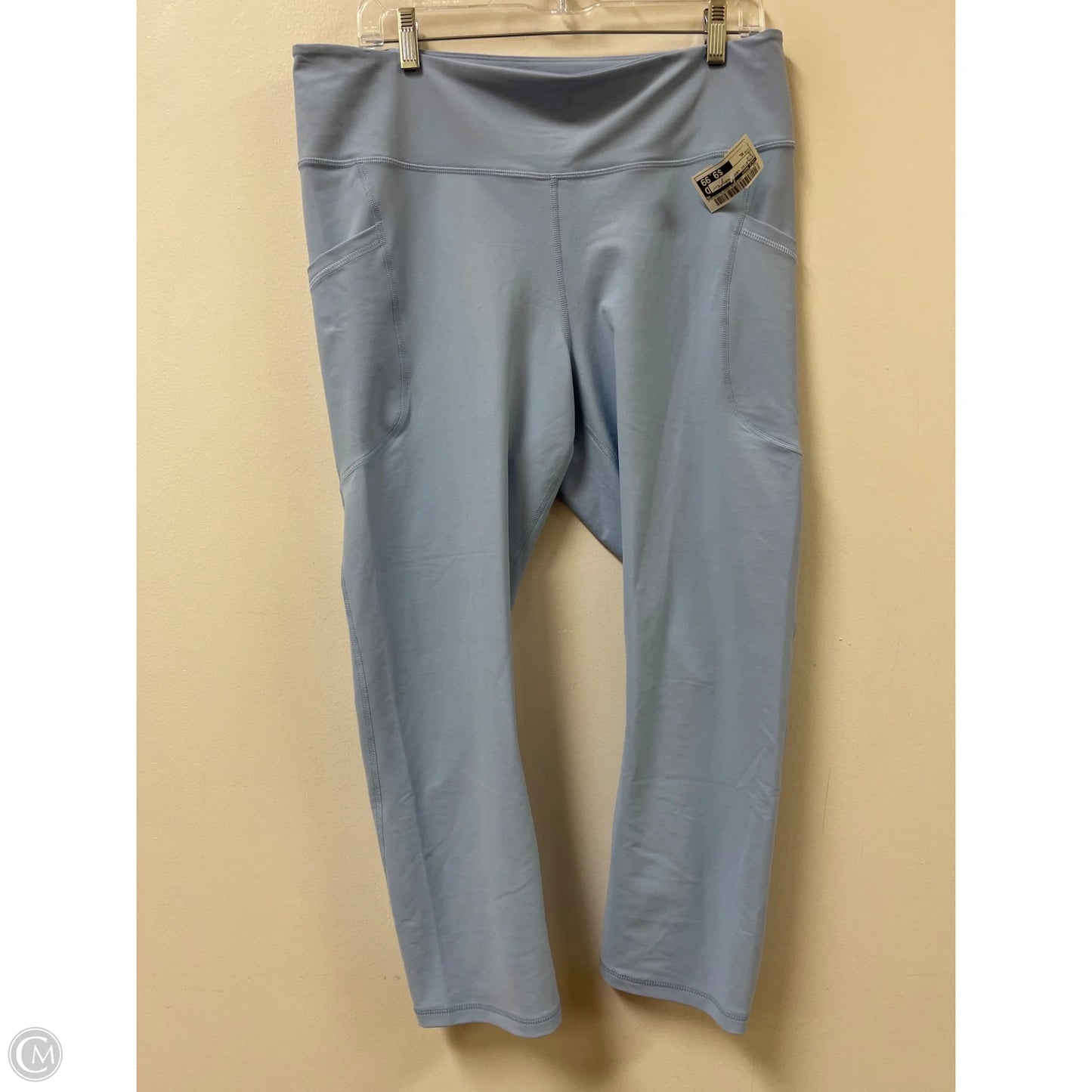 Athletic Leggings By Old Navy In Blue, Size: Xl