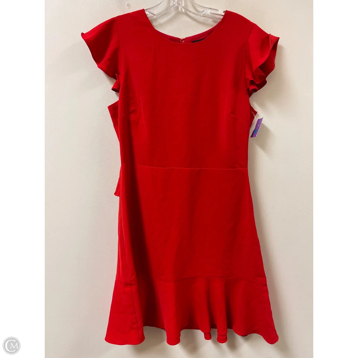 Dress Casual Short By Sugar Lips In Red, Size: L