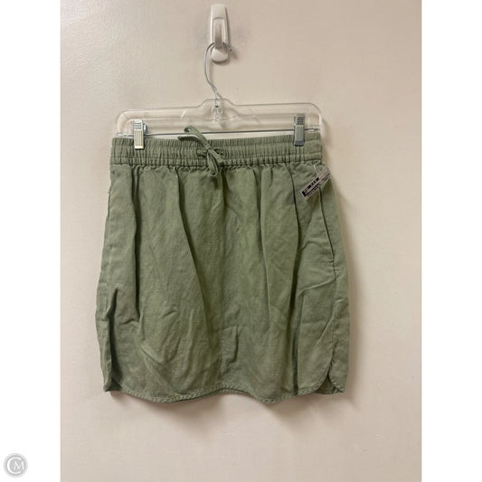 Skirt Mini & Short By Madewell In Green, Size: 4