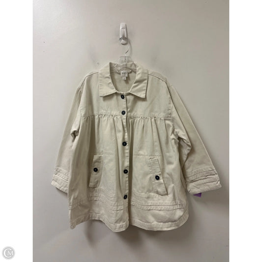 Jacket Other By Maeve In Cream, Size: Xl