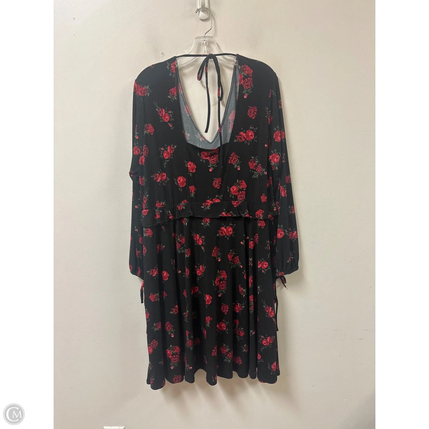 Dress Casual Short By Torrid In Black & Red, Size: 2x