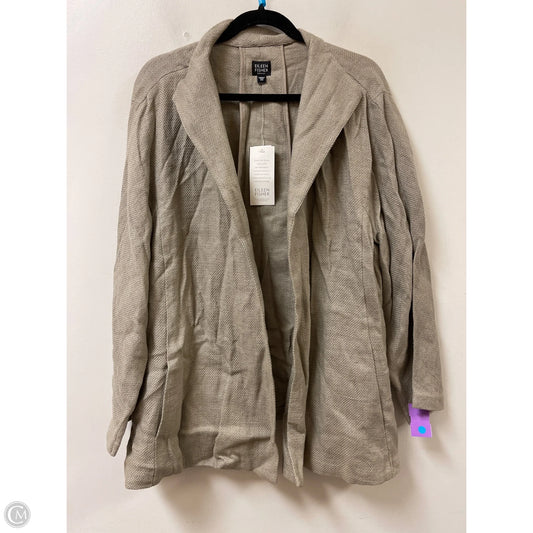 Blazer By Eileen Fisher In Brown, Size: 3x