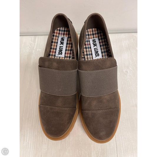 Shoes Heels Block By Muk Luks In Brown, Size: 10