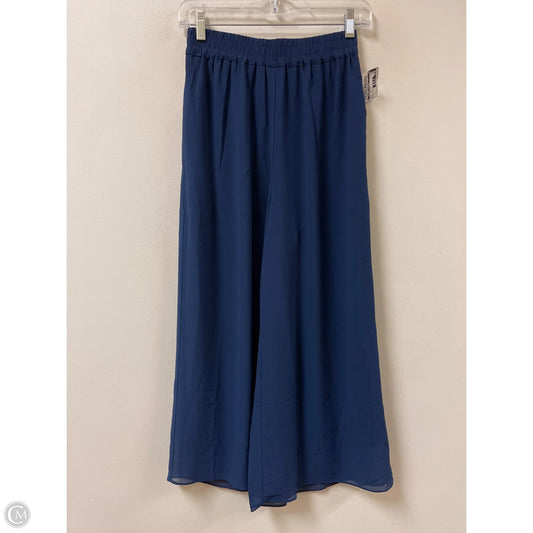 Pants Wide Leg By Clothes Mentor In Navy, Size: 4