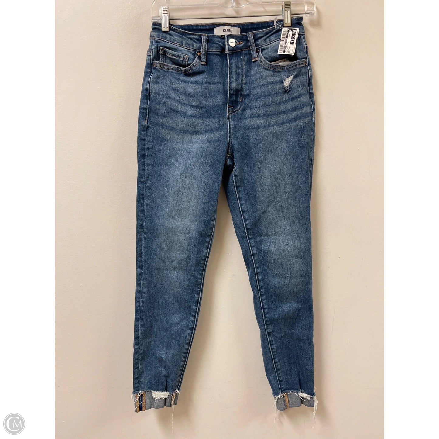 Jeans Skinny By Clothes Mentor In Blue Denim, Size: 2