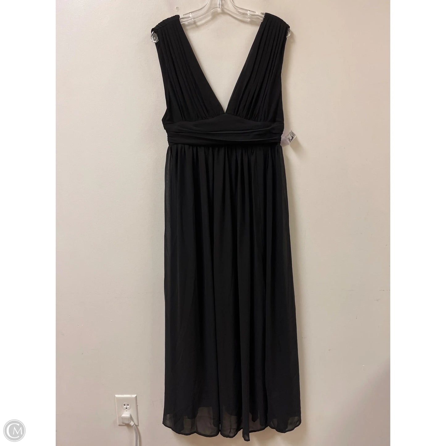 Dress Casual Maxi By Clothes Mentor In Black, Size: M