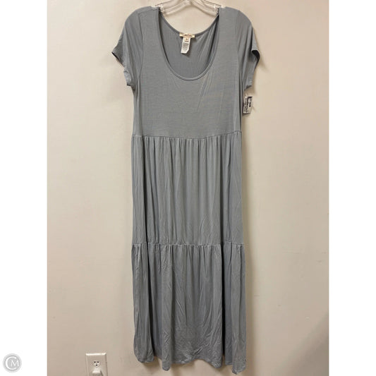 Dress Casual Maxi By Rolla Coster In Grey, Size: L