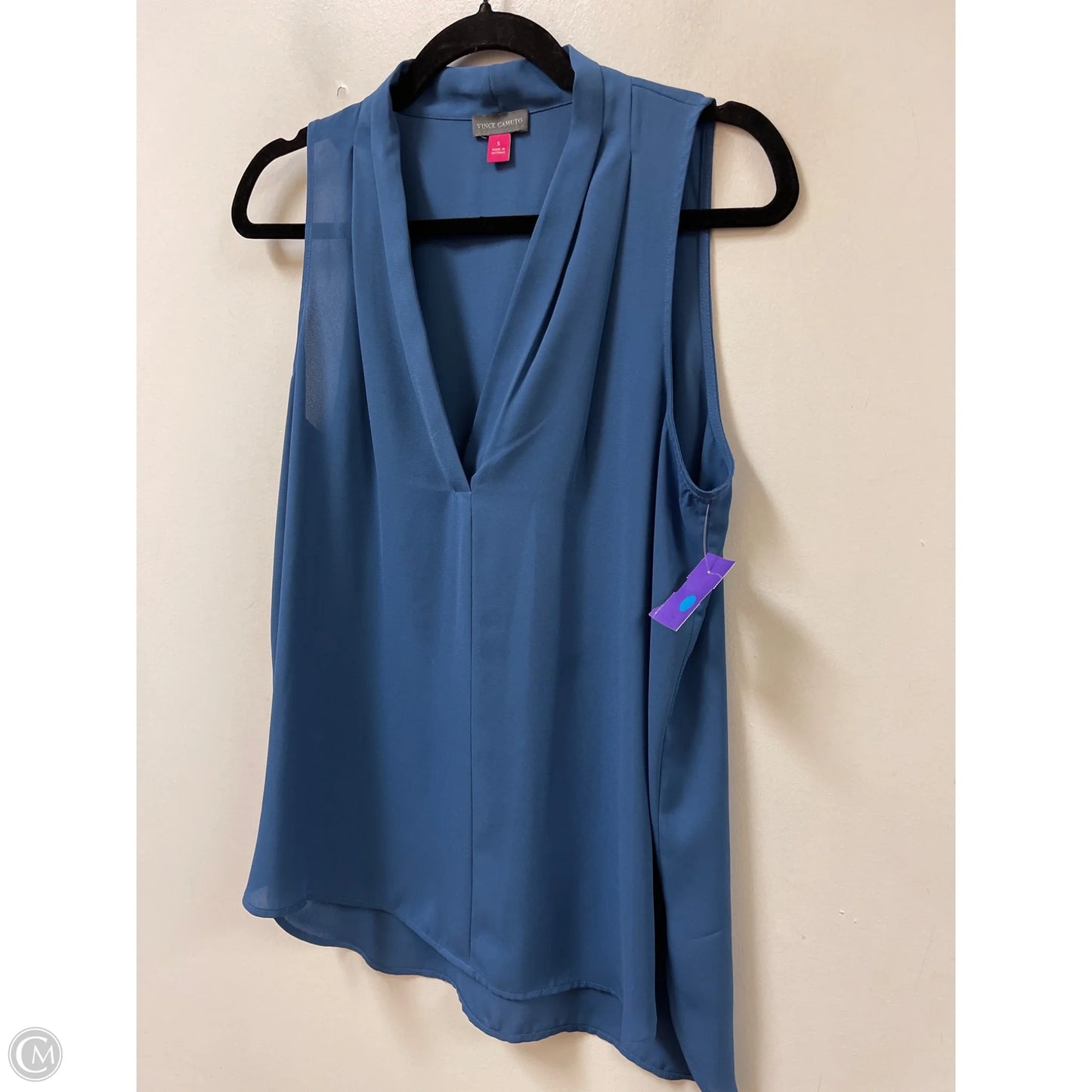 Top Sleeveless By Vince Camuto In Blue, Size: S