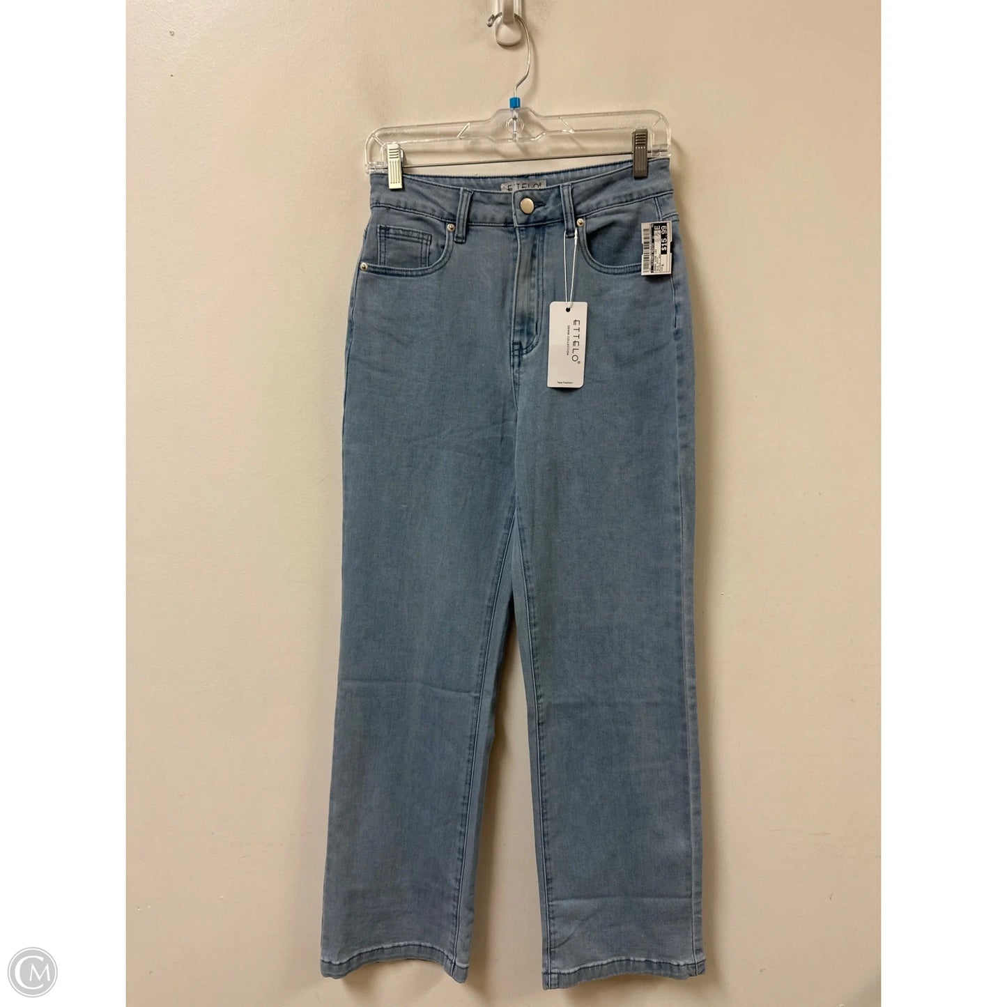 Jeans Wide Leg By Clothes Mentor In Blue Denim, Size: 6