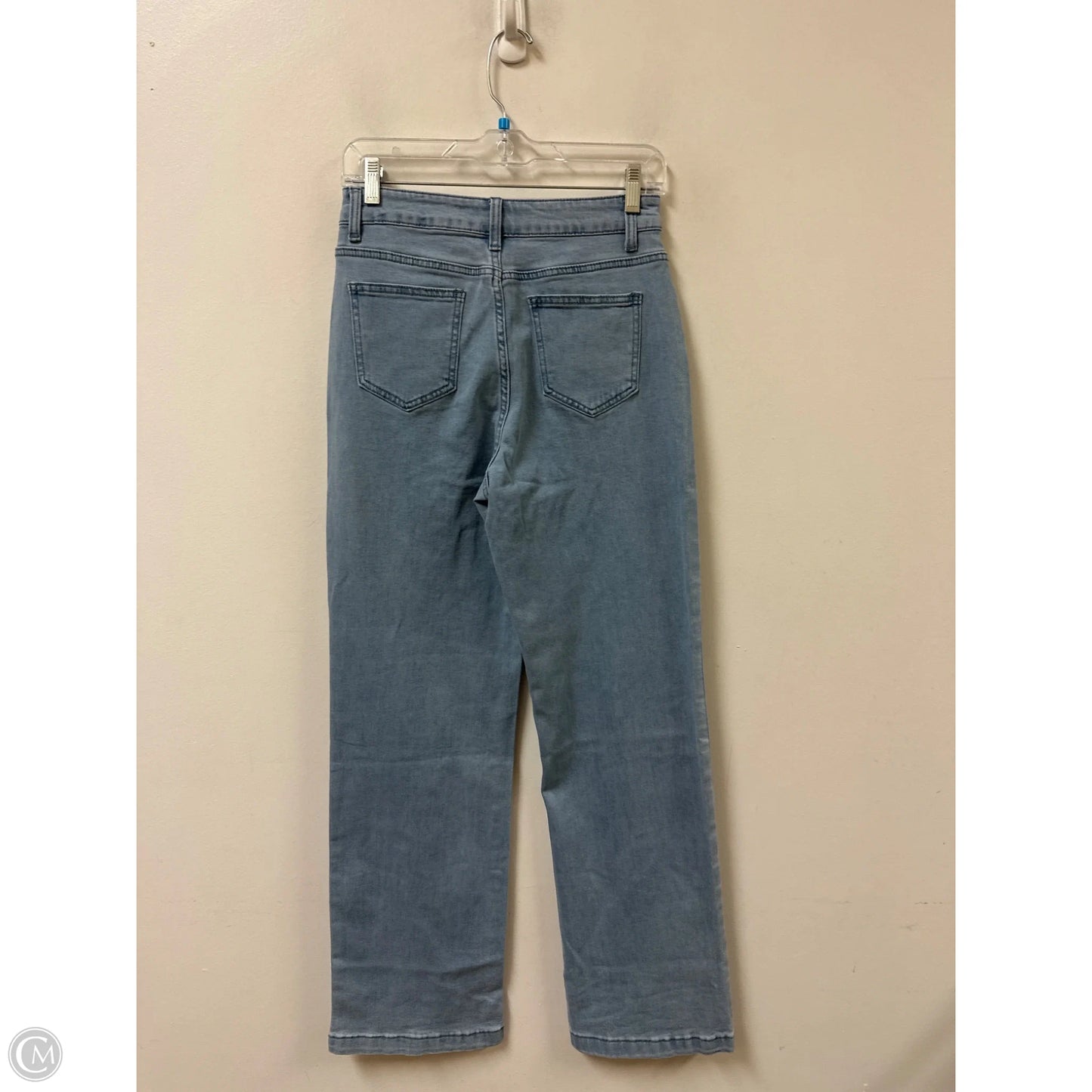 Jeans Wide Leg By Clothes Mentor In Blue Denim, Size: 6