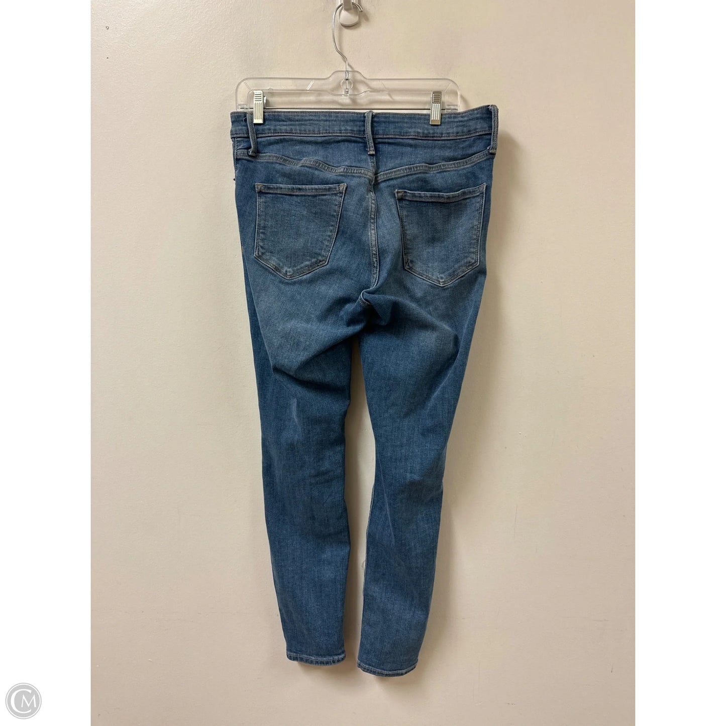 Jeans Skinny By Old Navy In Blue Denim, Size: 10