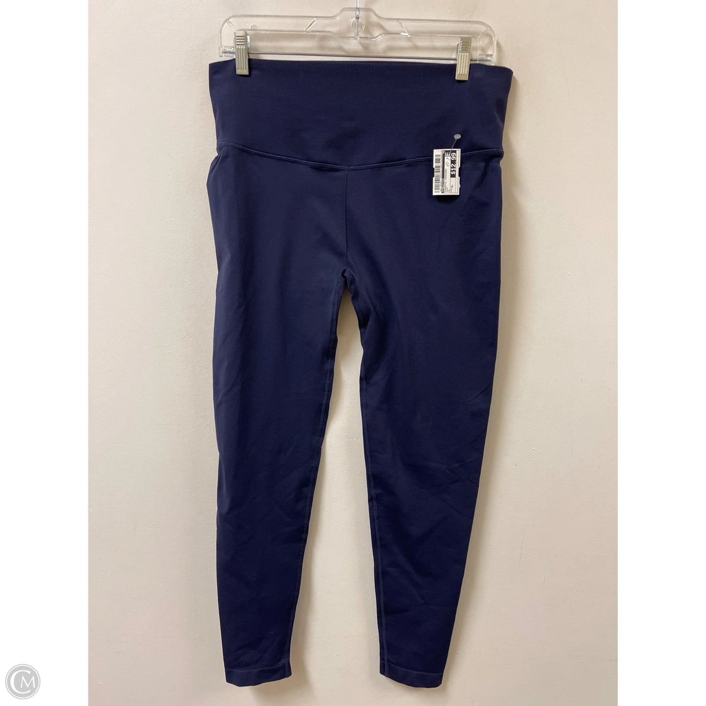 Athletic Leggings By Fabletics In Navy, Size: Xl