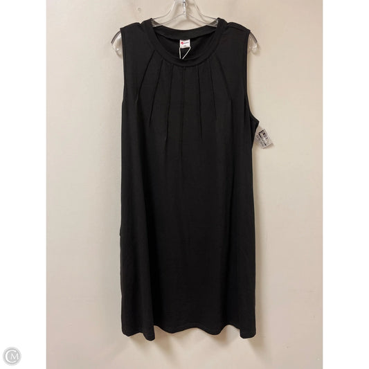 Dress Casual Short By Clothes Mentor In Black, Size: 1x