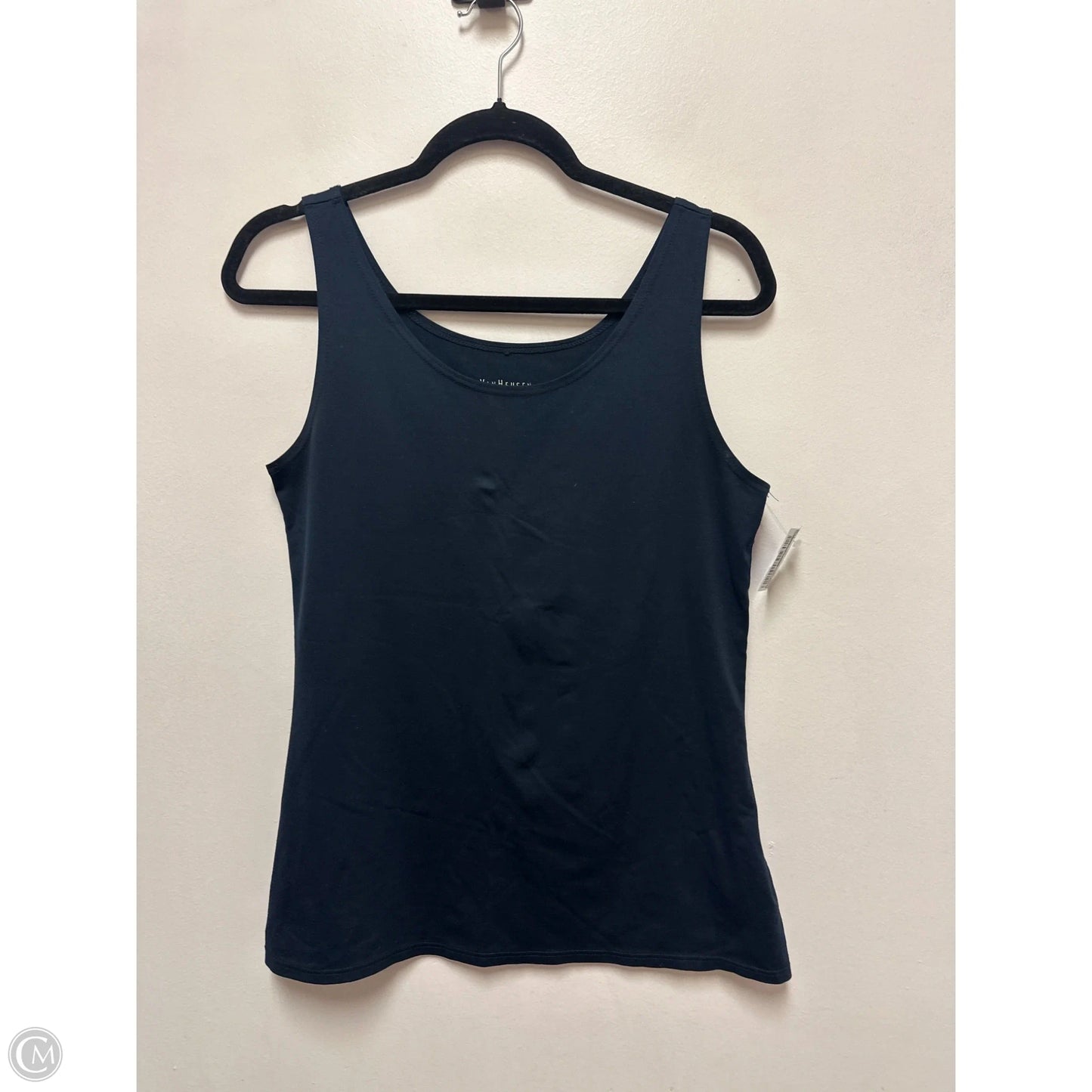 Tank Top By Van Heusen In Navy, Size: M