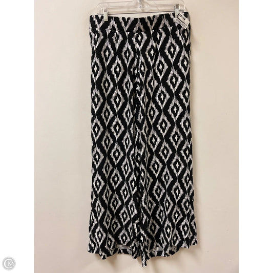 Pants Wide Leg By Torrid In Black & White, Size: 12