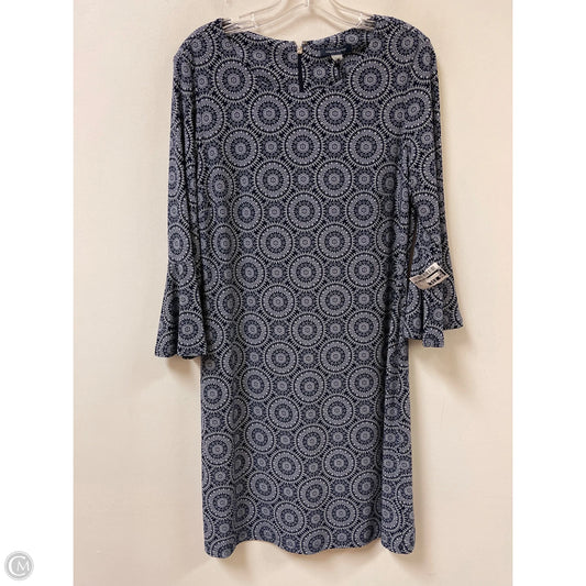 Dress Casual Short By Tommy Hilfiger In Blue & White, Size: L