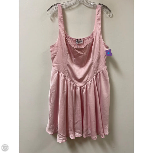 Dress Casual Short By Princess Polly In Pink, Size: L