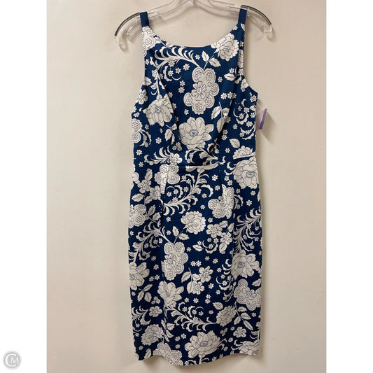 Dress Casual Midi By Boden In Blue Denim, Size: S