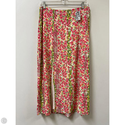 Skirt Maxi By Maeve In Floral Print, Size: 10