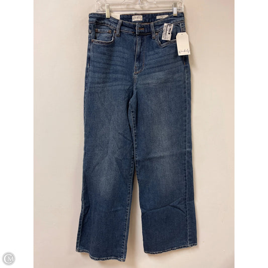 Jeans Wide Leg By Wonderly In Blue Denim, Size: 8