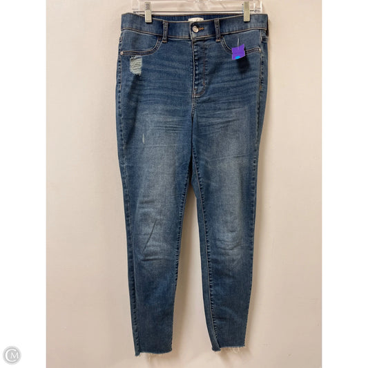 Jeans Skinny By Wonderly In Blue Denim, Size: 8