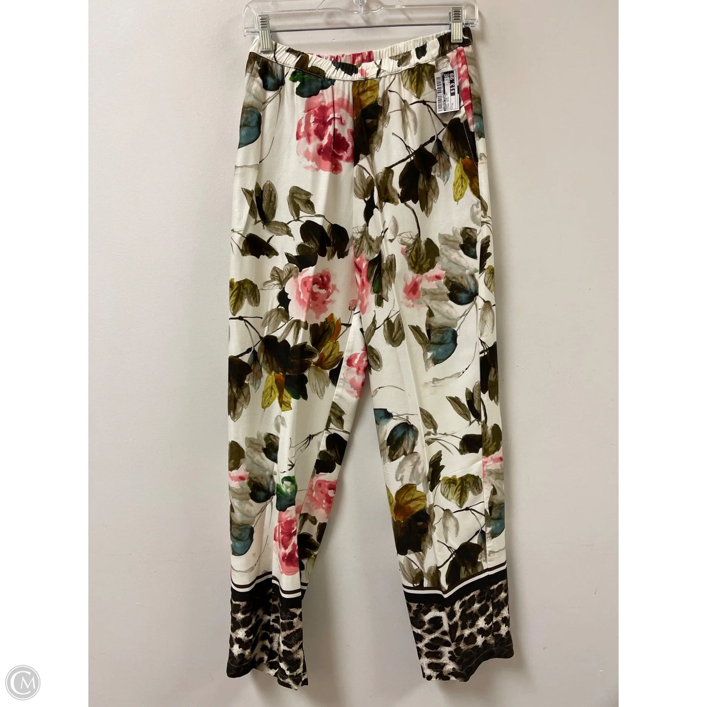 Pants Wide Leg By Sharon Young In Floral Print, Size: 4