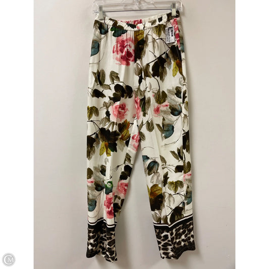 Pants Wide Leg By Sharon Young In Floral Print, Size: 4