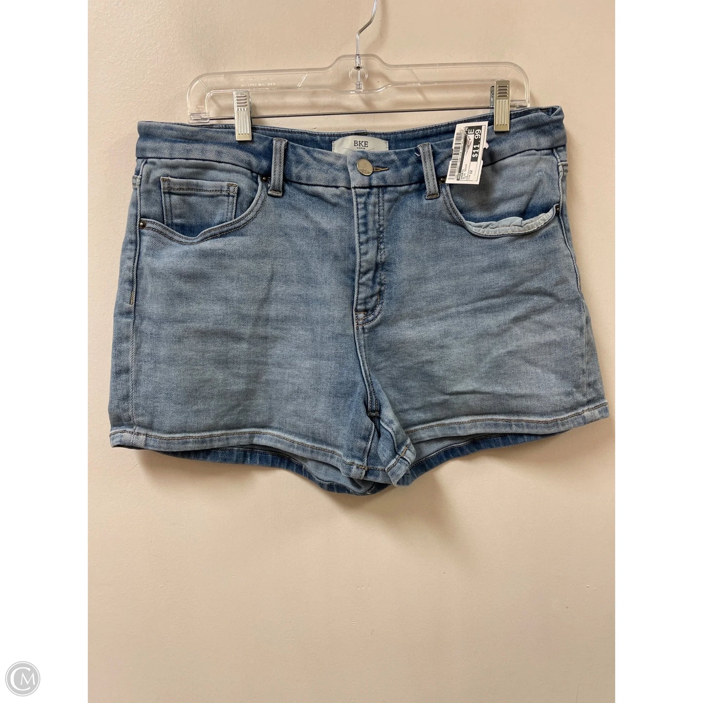 Shorts By Bke In Blue Denim, Size: 12