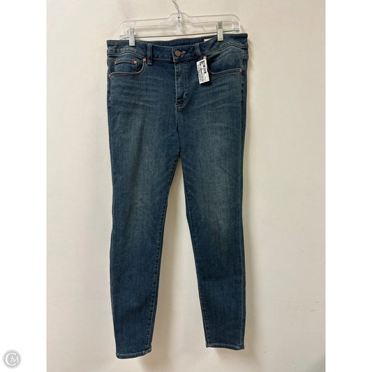 Jeans Skinny By Vince Camuto In Blue Denim, Size: 12