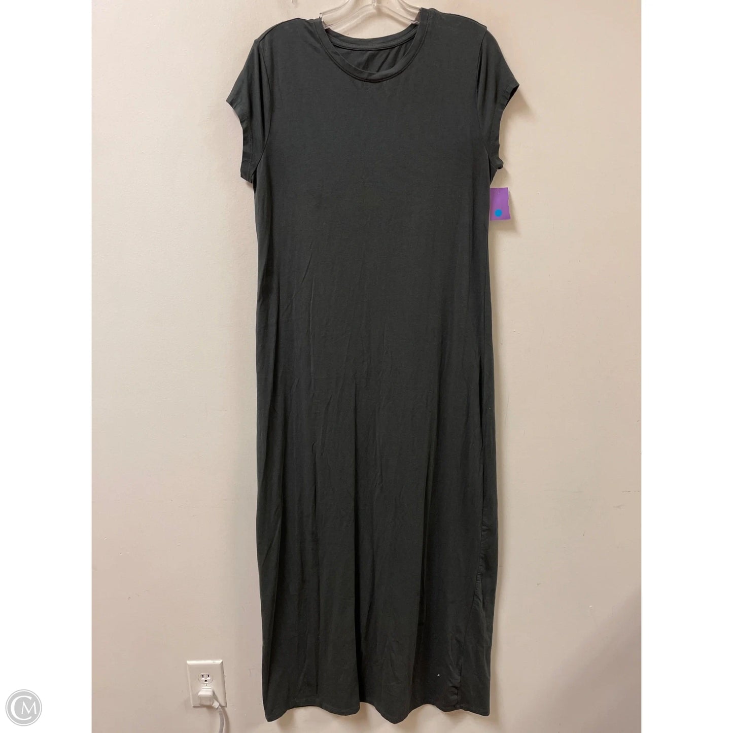 Dress Casual Maxi By A New Day In Grey, Size: L