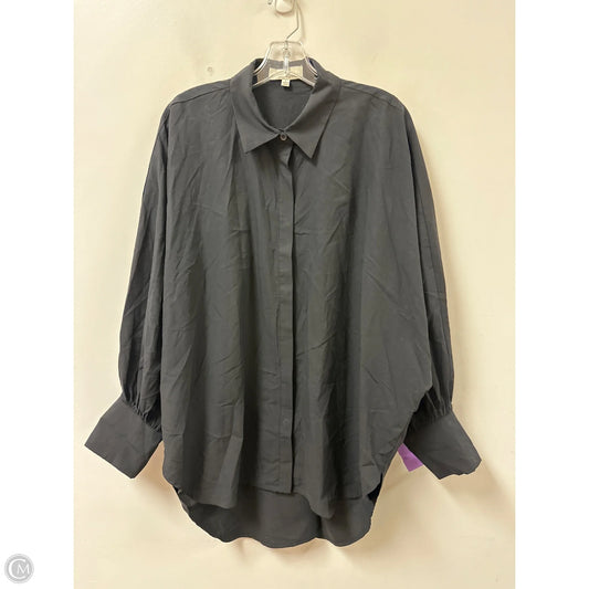Tunic Long Sleeve By Pinch In Black, Size: L