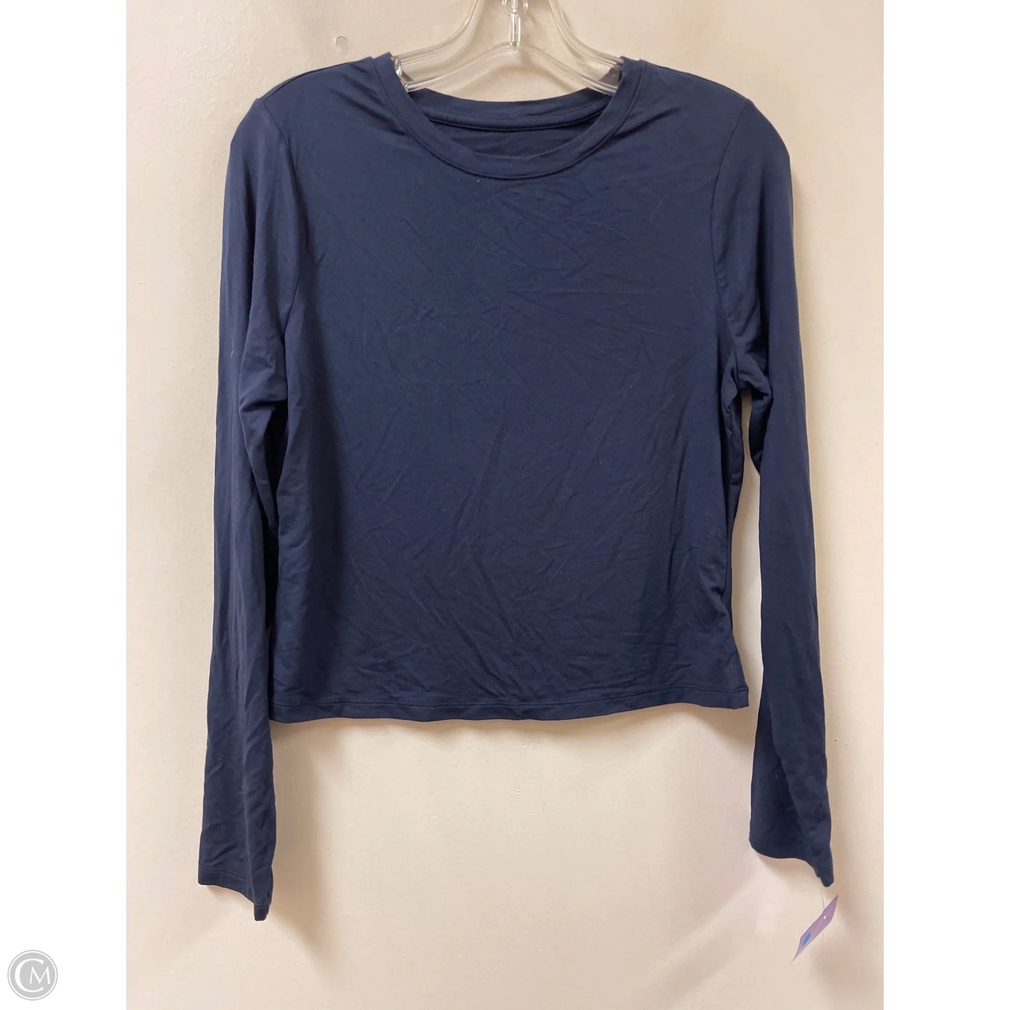 Top Long Sleeve By Wild Fable In Navy, Size: M